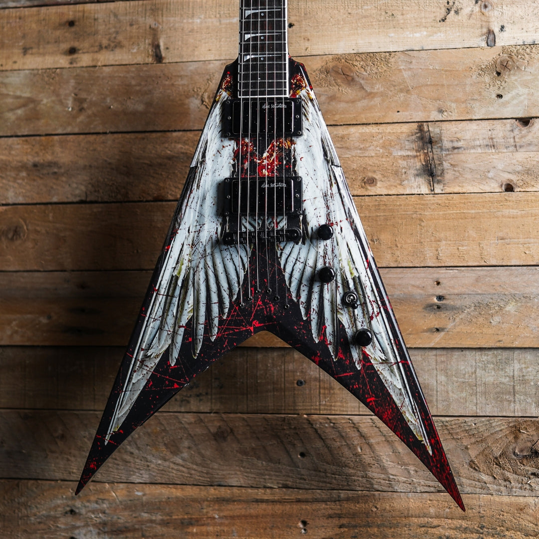 2014 Dean VMNT Dave Mustaine Signature Flying V Angel of Deth