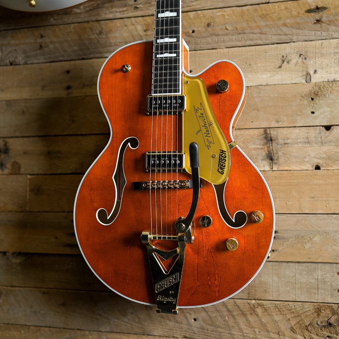 Gretsch G6120TG-DS Players Edition Nashville in Roundup Orange