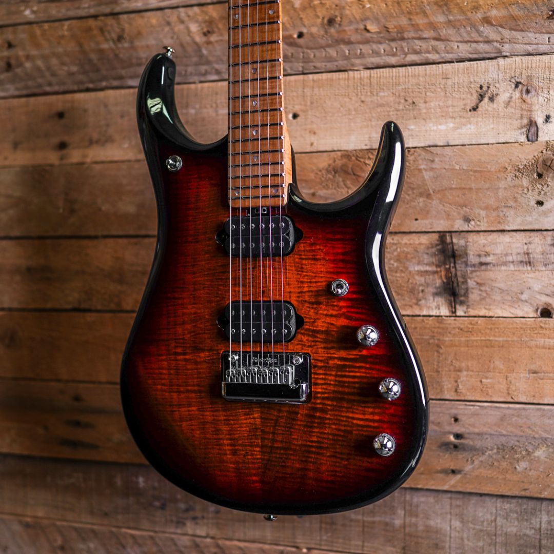 Music Man JP15 John Petrucci Signature - Tiger Eye Flame
