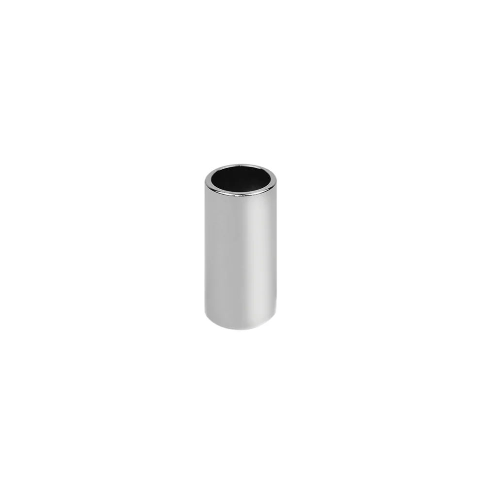 D'addario Chrome-Plated Brass Guitar Slide Large, 12 Ring Size