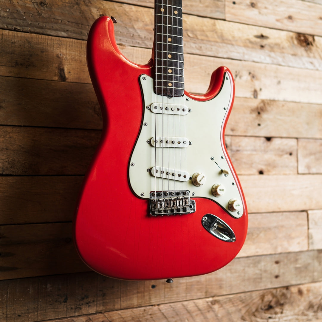 1963 Fender Stratocaster In Fiesta Red