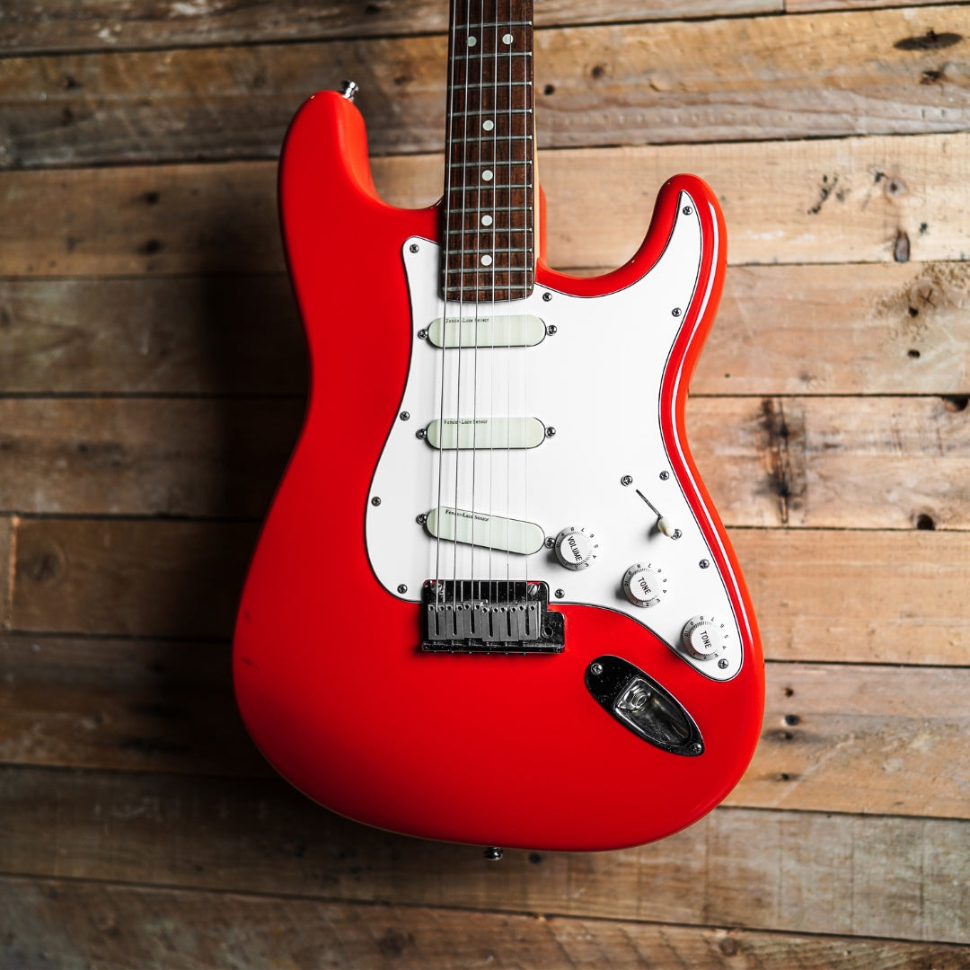 1990 Fender Stratocaster Plus in Fiesta Red