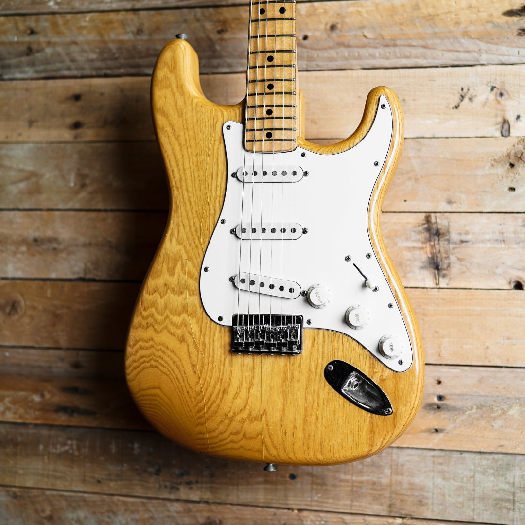 1975 Fender Stratocaster In Natural