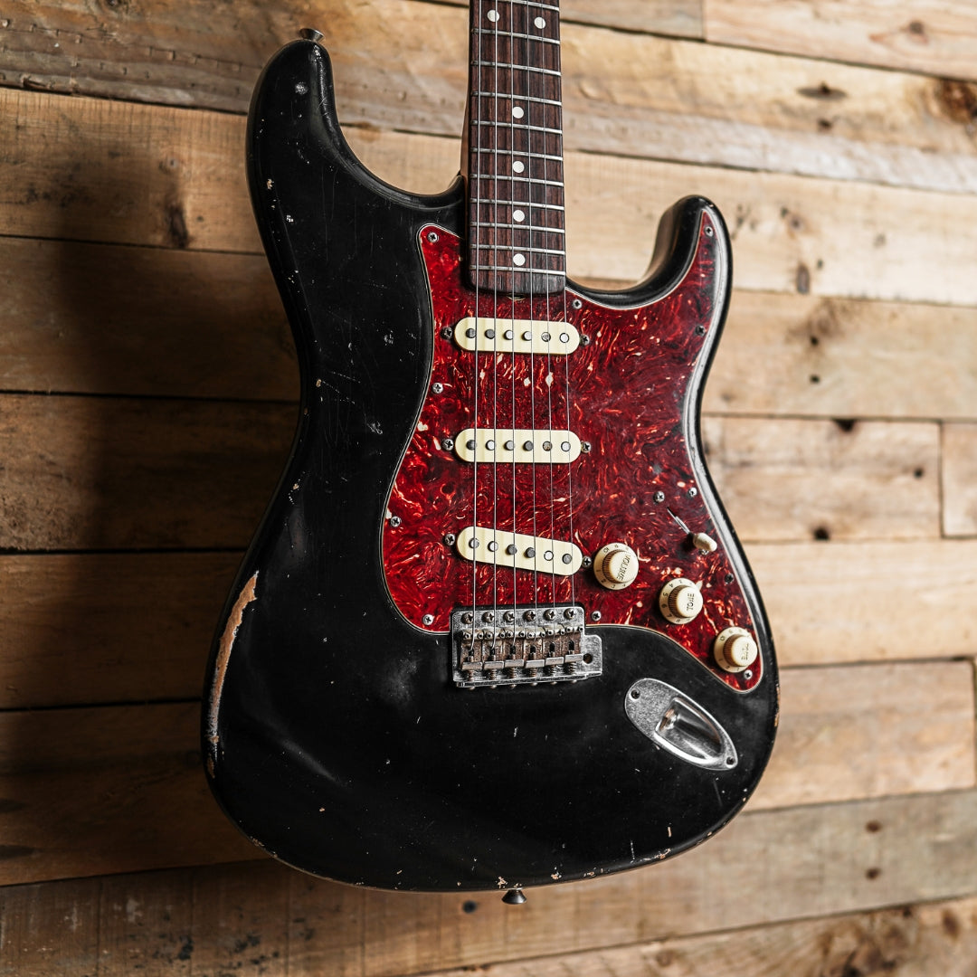 Fender Custom Shop 1962 Reissue Stratocaster Journeyman Relic In Black