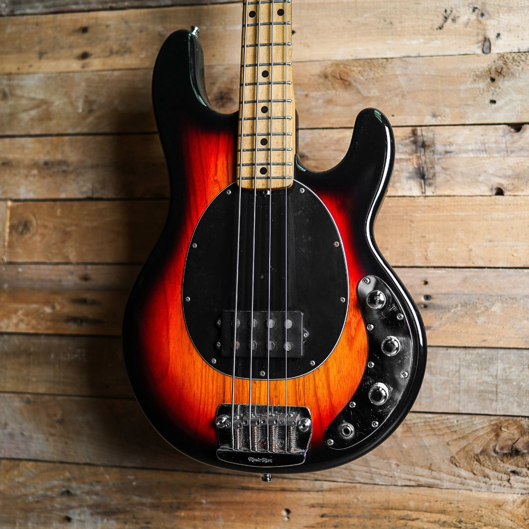 2000 Ernie Ball Music Man Stingray 2 EQ H in Vintage Sunburst (Ex The Charlatans)