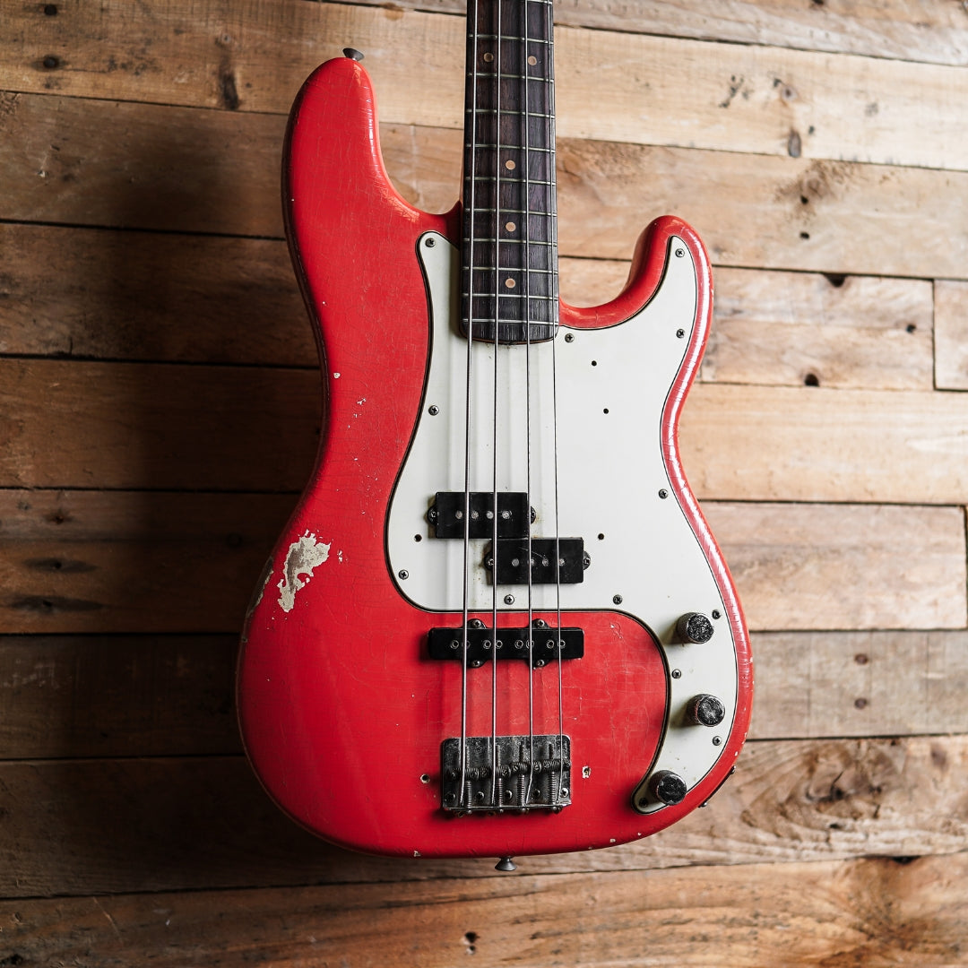 1964 Fender Precision Bass in Fiesta Red