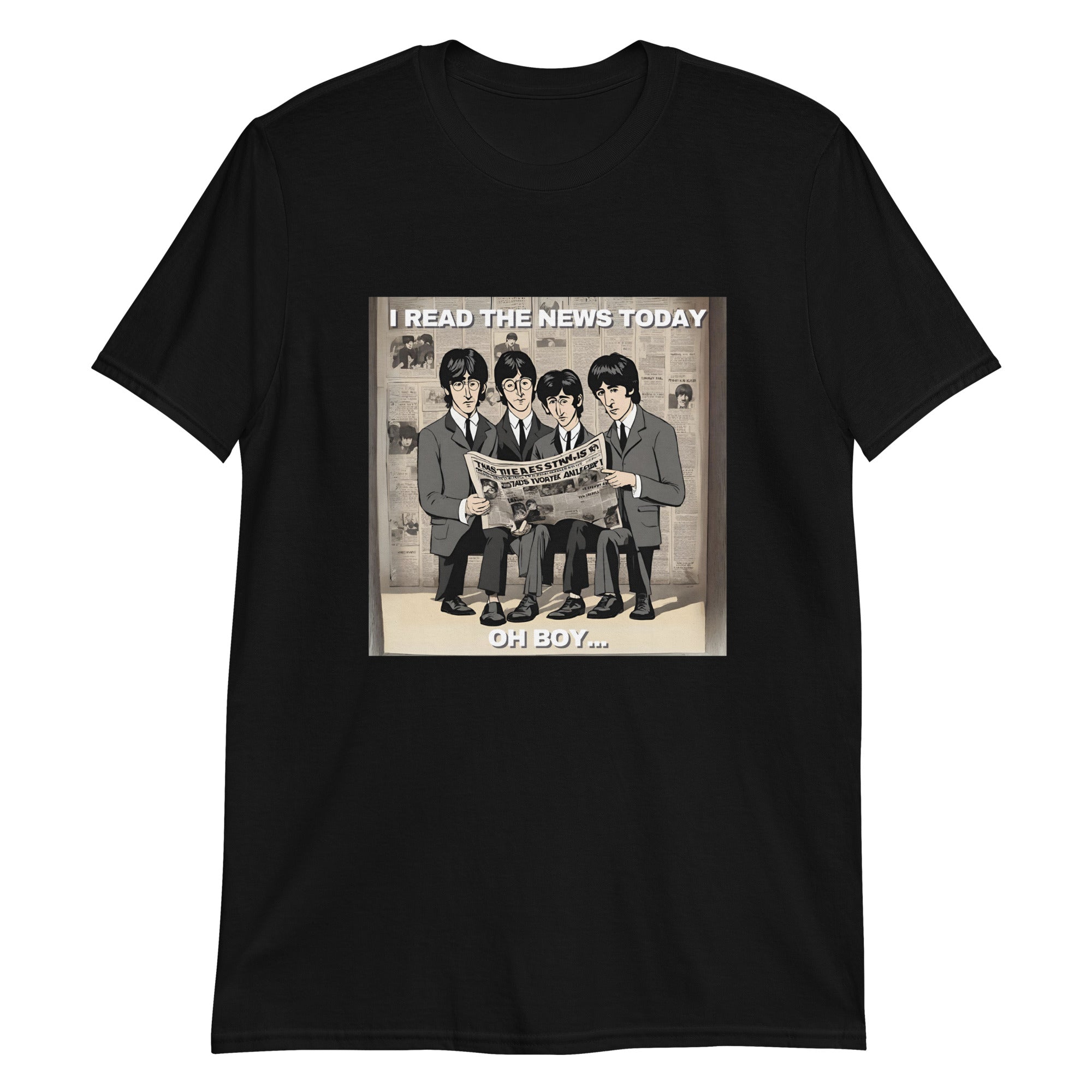 Ich habe heute die Nachrichten gelesen. Oh je… Unisex-T-Shirt