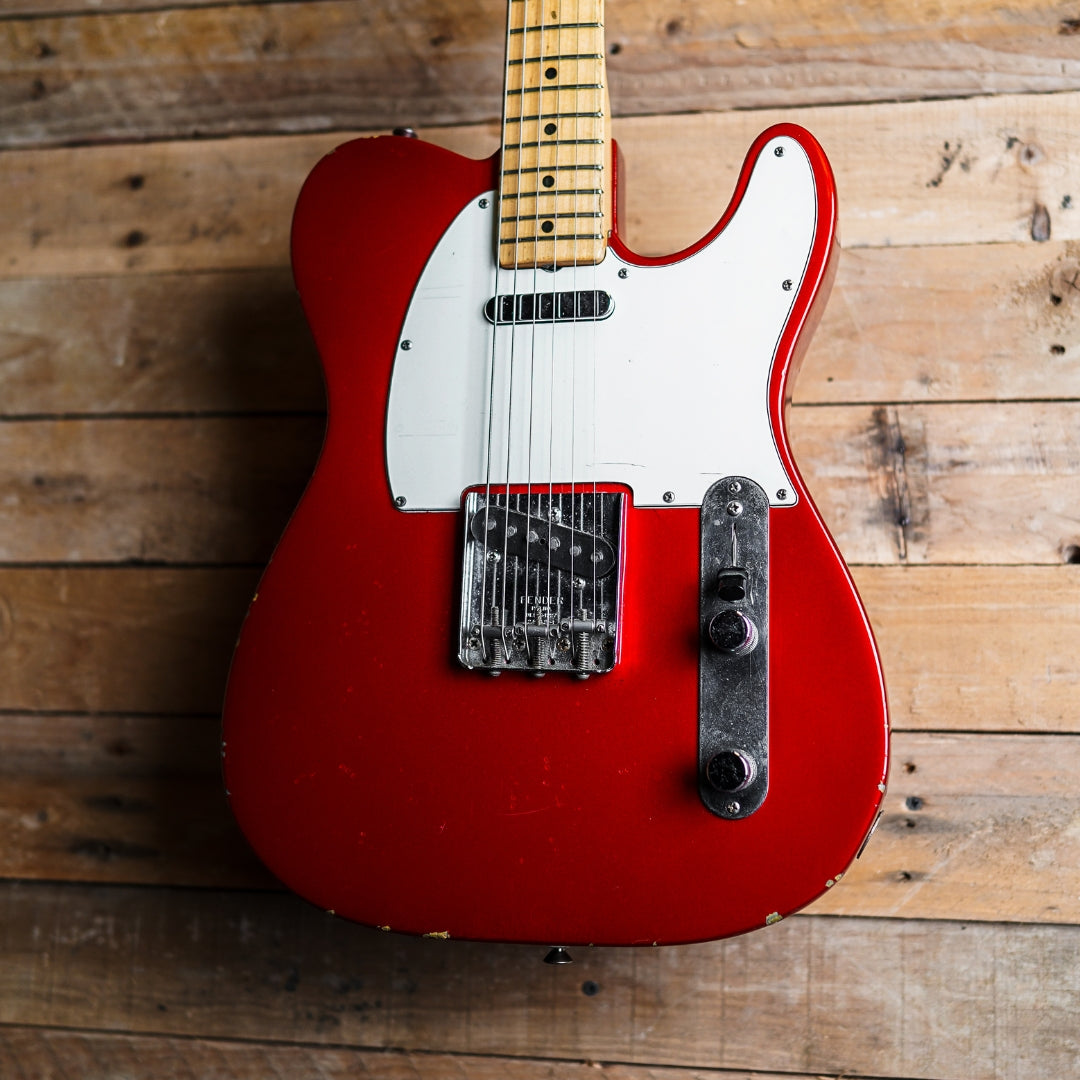 1968 Fender Telecaster In Candy Apple Red