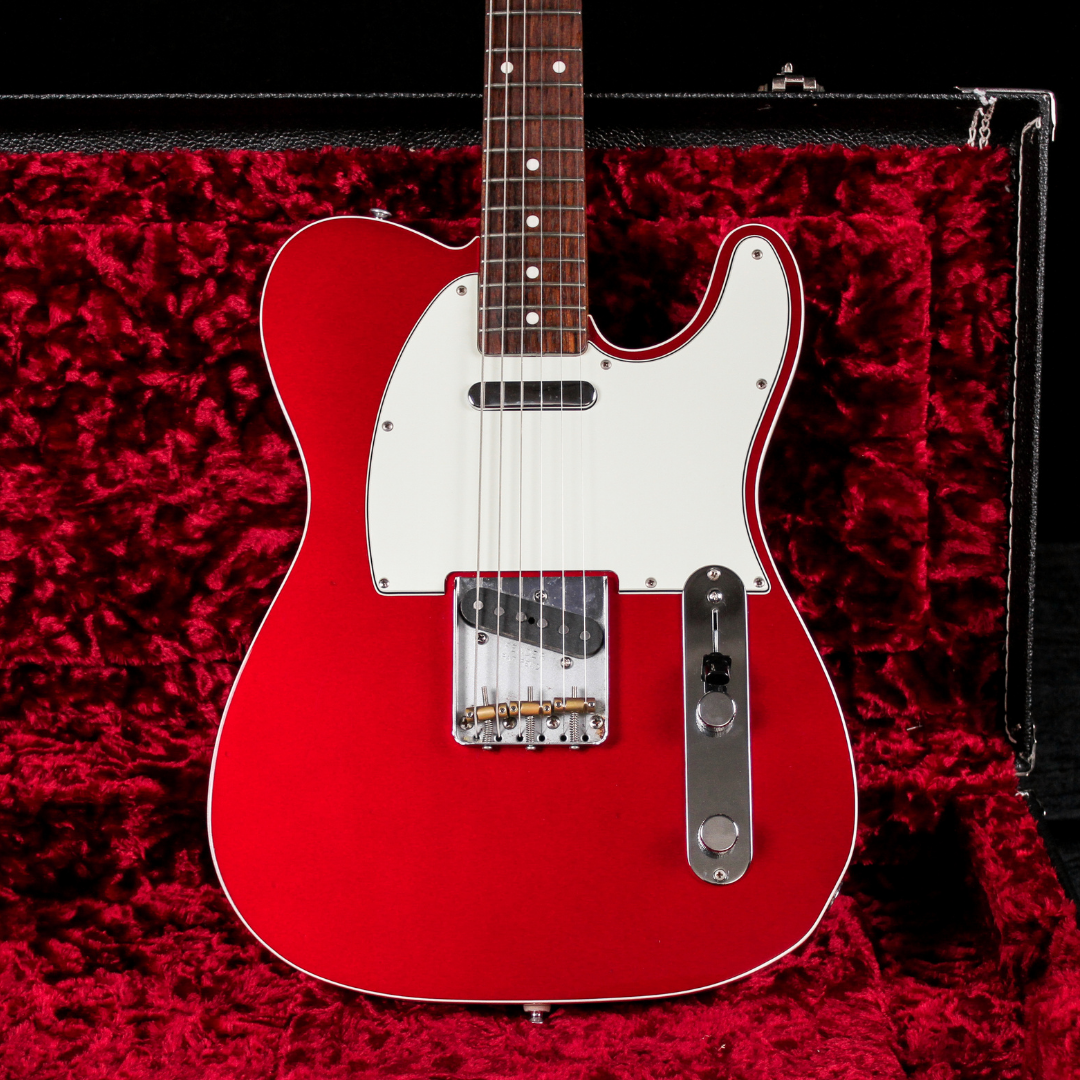 Fender MIJ '62 Reissue Telecaster Custom in Candy Apple Red - Fat