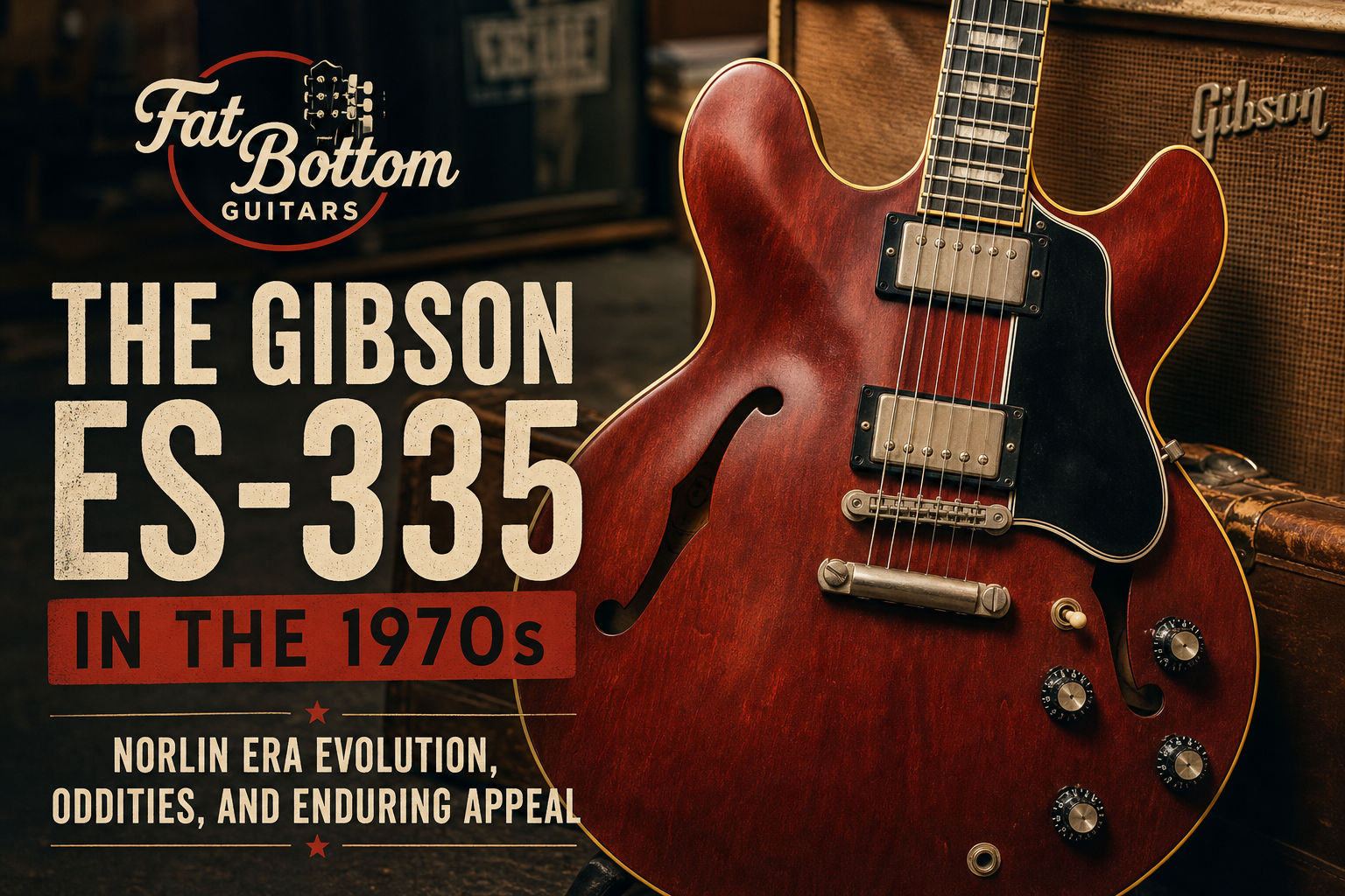 The Gibson ES-335 in the 1970s: Norlin Era Evolution, Oddities, and Enduring Appeal