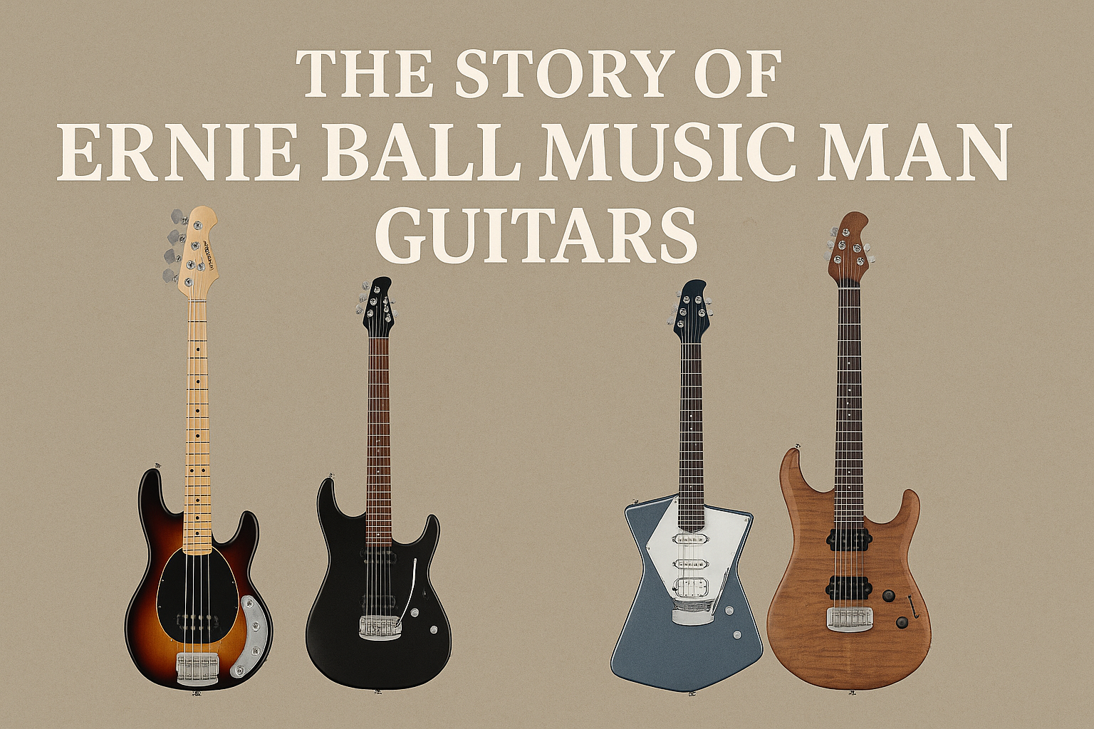 The Story of Ernie Ball Music Man: Merging Innovation and Artisan Craft