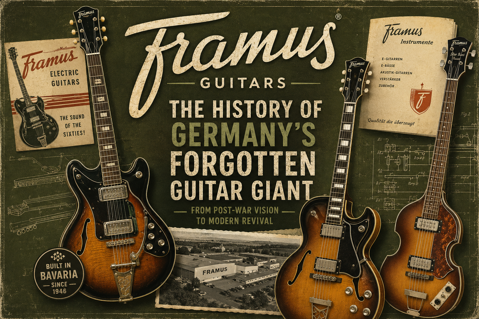 Framus Guitars: The Remarkable Story of Germany’s Forgotten Guitar Giant