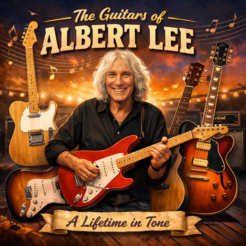 The Guitars of Albert Lee: A Lifetime in Tone – Fat Bottom Guitars