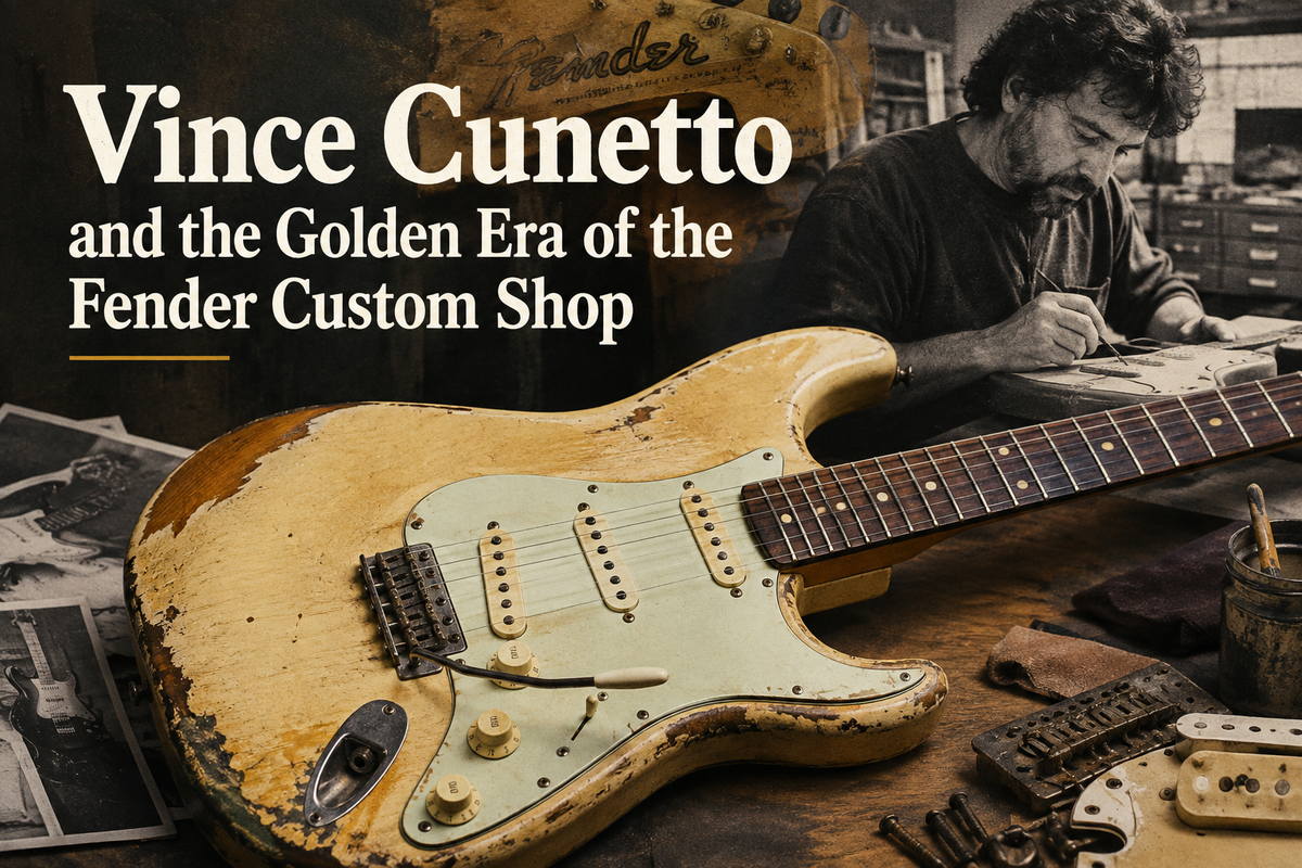 Vince Cunetto and the Golden Era of the Fender Custom Shop