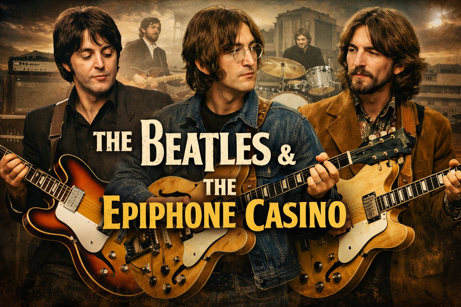 The Epiphone Casino and The Beatles: A Hollowbody That Changed Rock