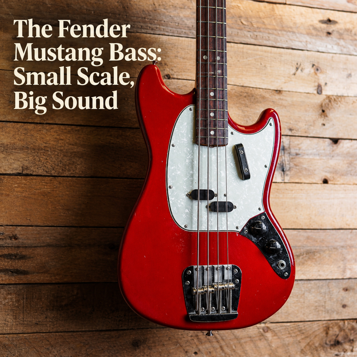 The Fender Mustang Bass: Small Scale, Big Sound