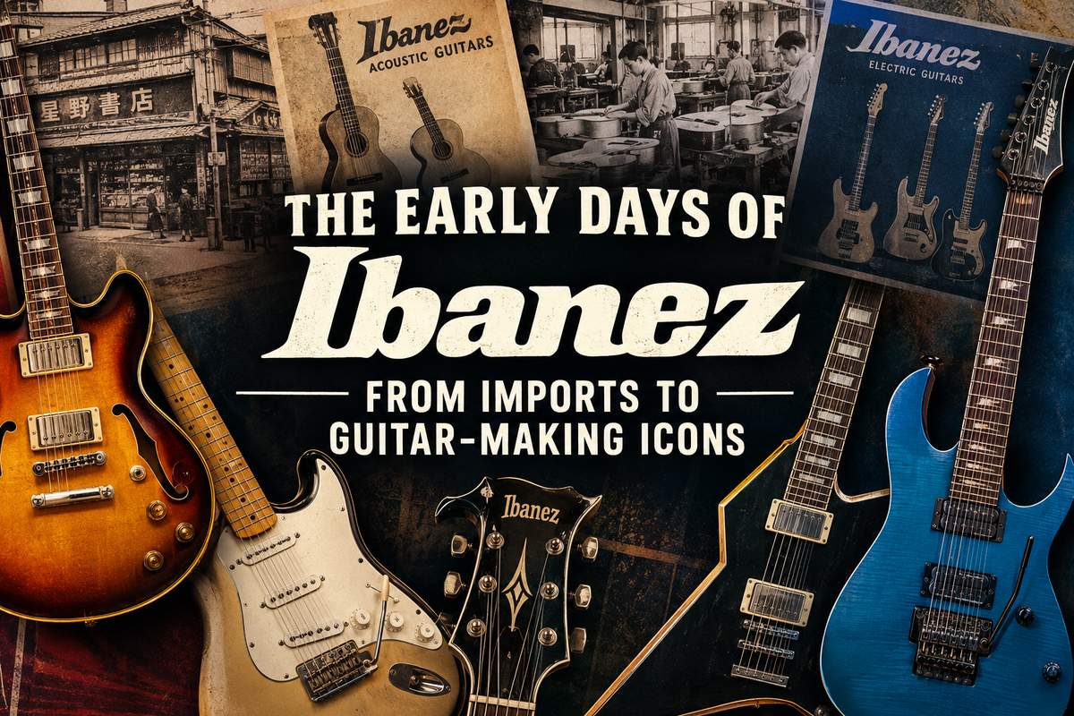 The Early Days of Ibanez: From Japanese Imports to Guitar-Making Icons