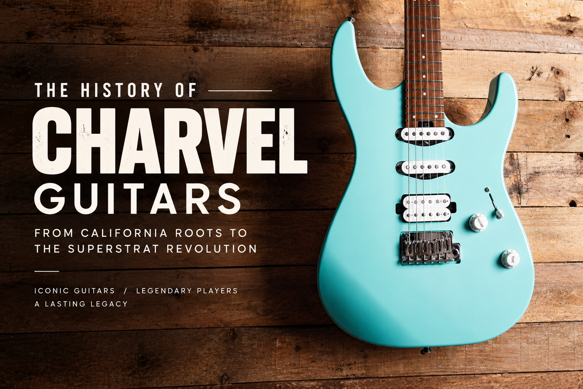 The History of Charvel Guitars: From California Hot Rods to Shred Legends