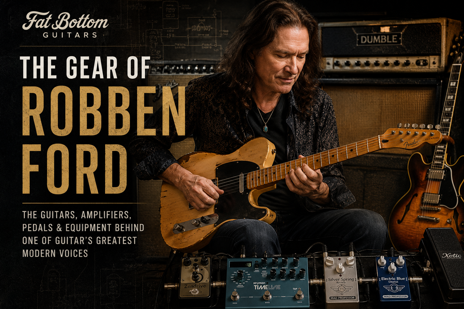 The Gear of Robben Ford: The Tools Behind One of Guitar’s Greatest Modern Voices