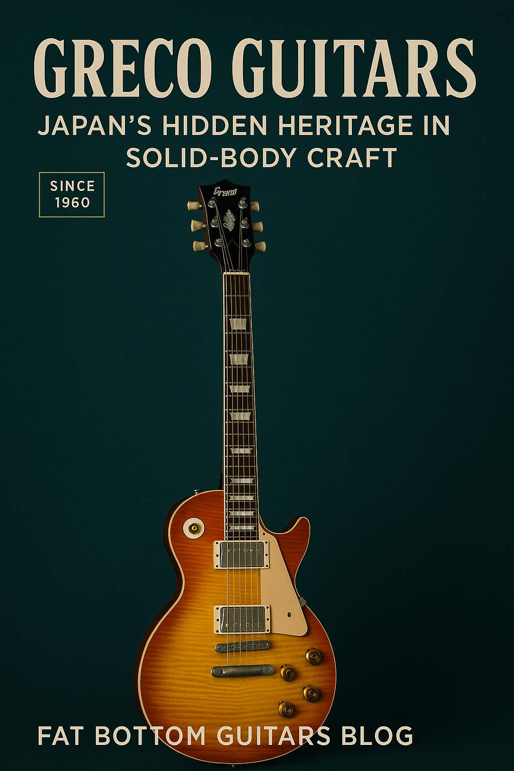 Greco Guitars – Japan’s Hidden Heritage in Solid‑Body Craft