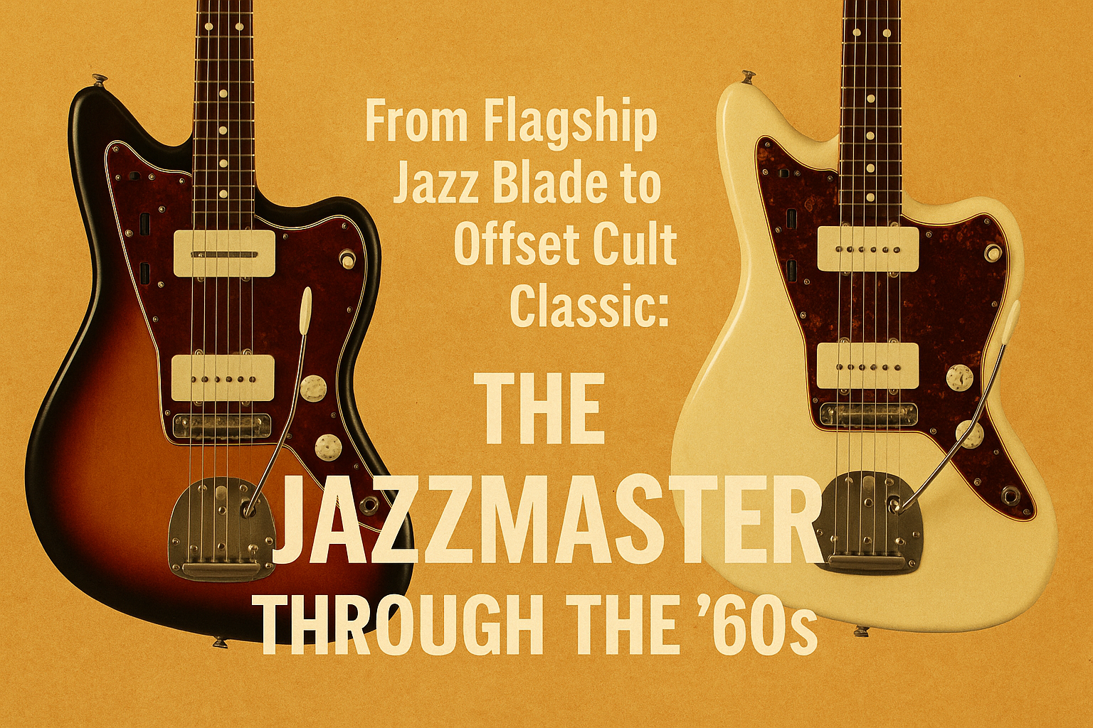 From Flagship Jazz Blade to Offset Cult Classic: The Jazzmaster Through the ’60s