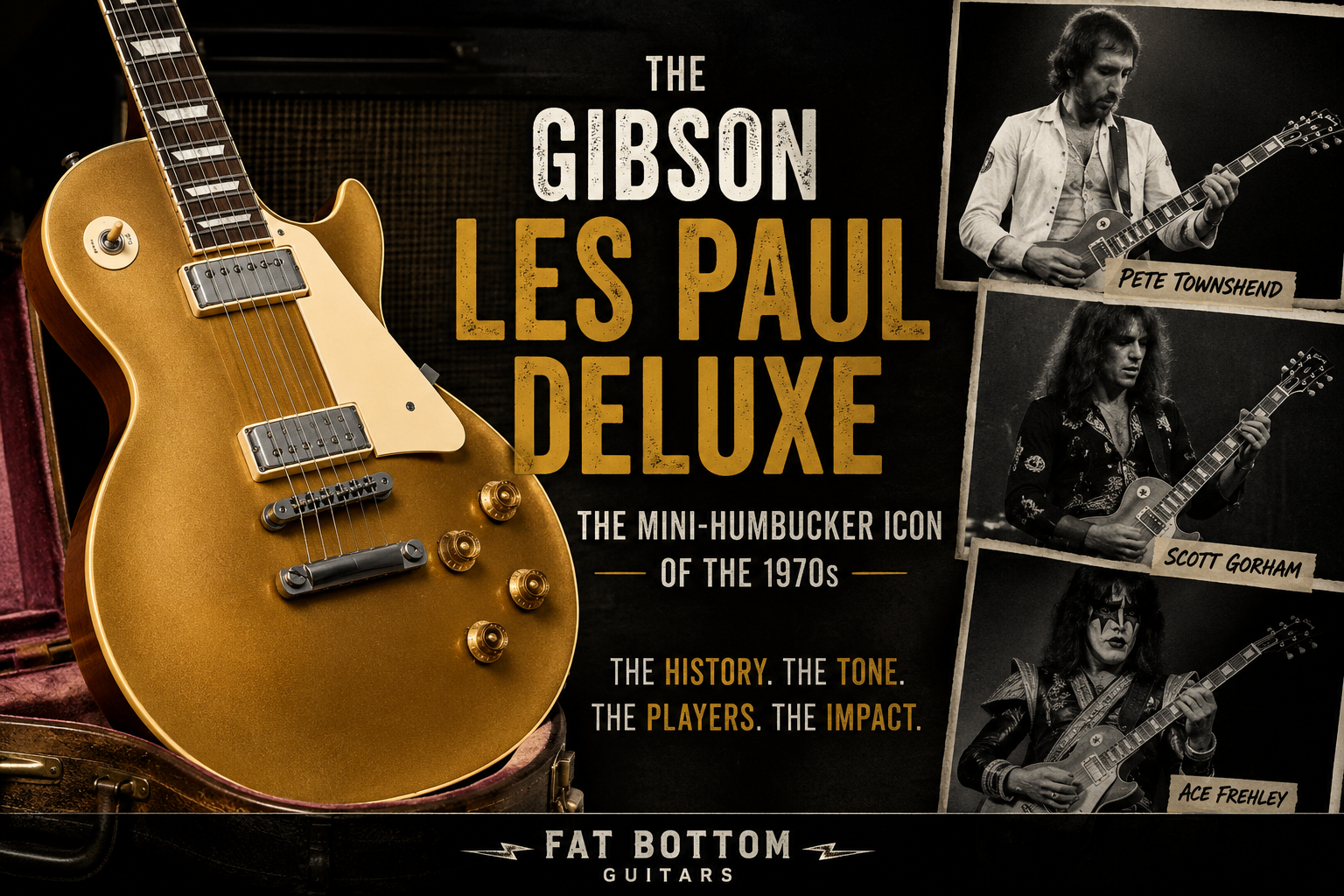 The Gibson Les Paul Deluxe: The Mini-Humbucker Icon of the 1970s
