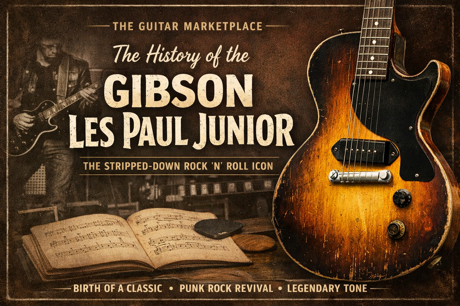 Gibson Les Paul Junior: The Stripped-Back Rock ’n’ Roll Icon