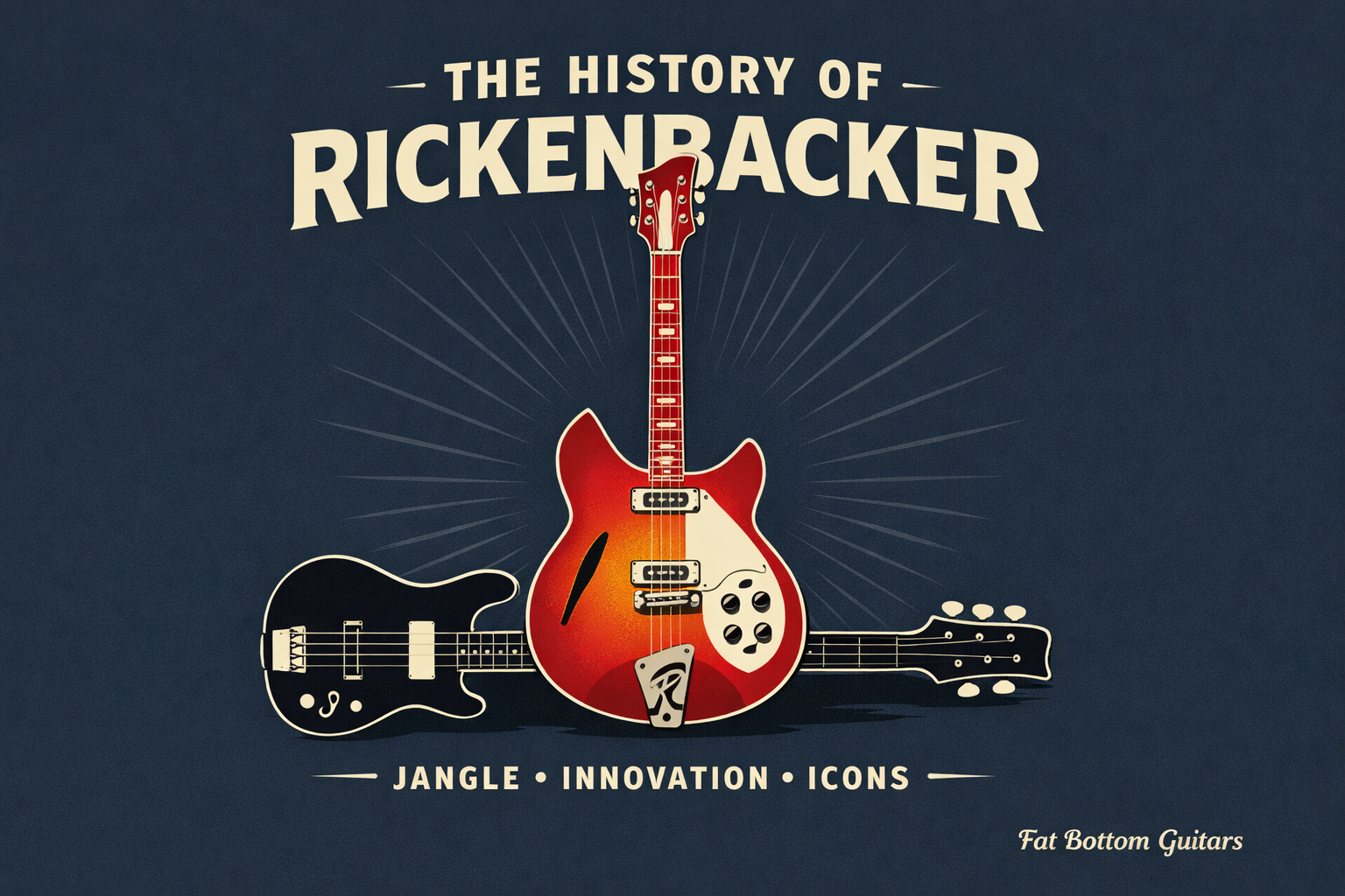 The Timeless Twang: A History of Rickenbacker Guitars – Fat Bottom Guitars