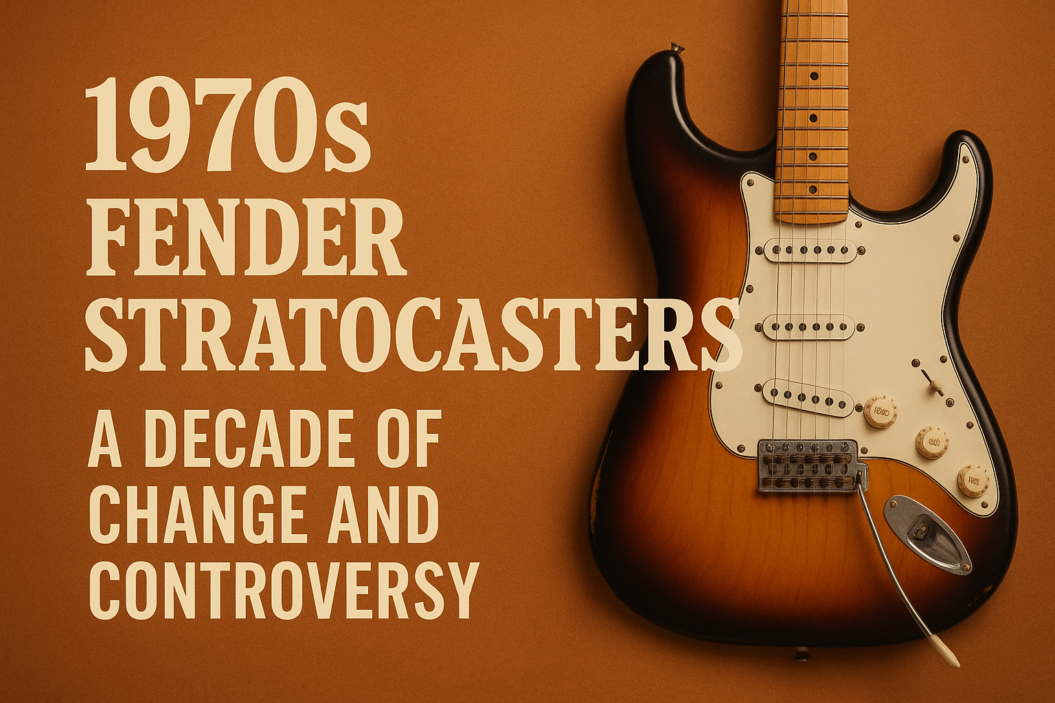 1970s Fender Stratocasters — A Decade of Change and Controversy
