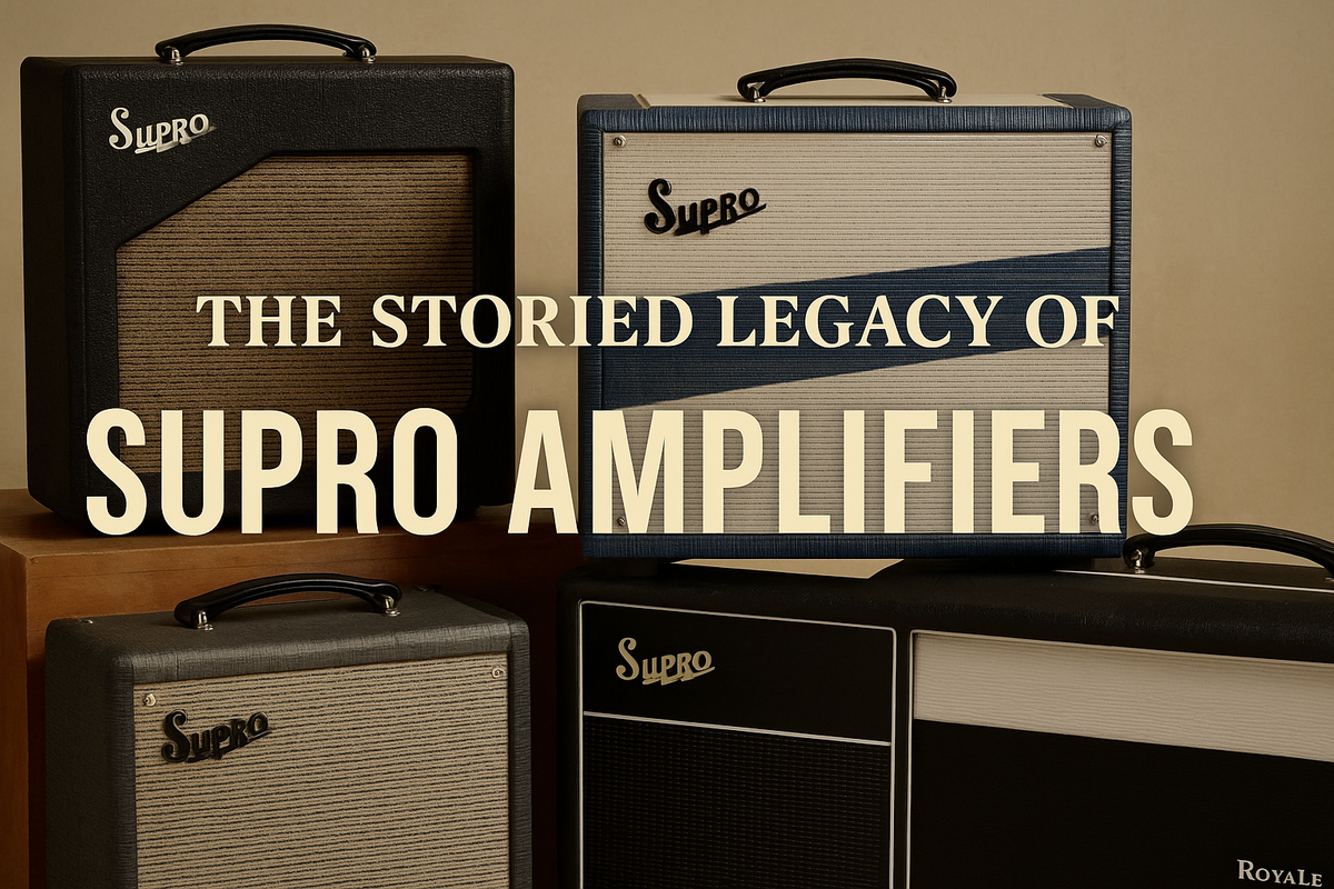 Supro Roy The Storied Legacy of Supro Amplifiers – Fat Bottom Guitars