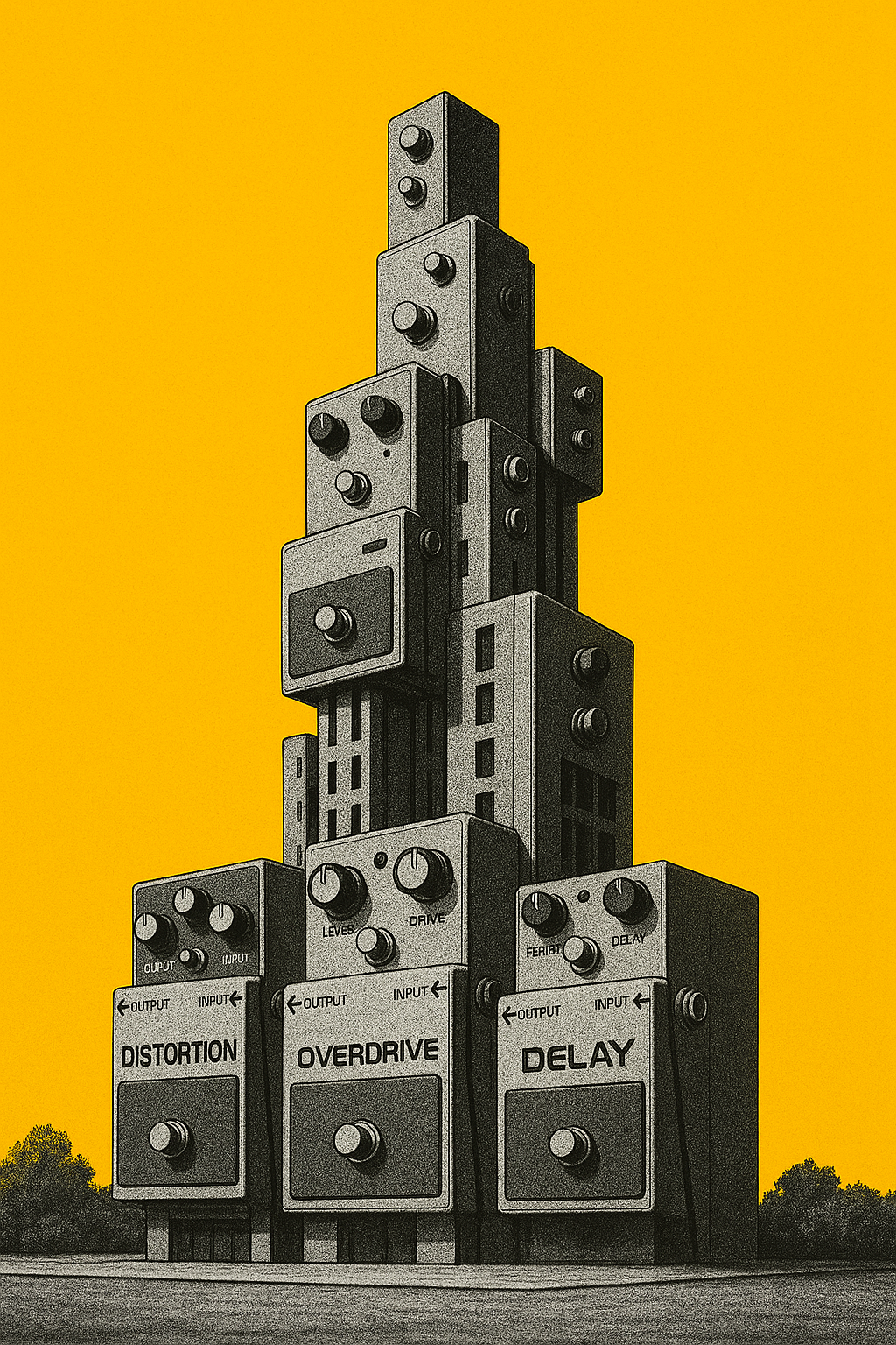 Brutalist FX - Colour Art Print