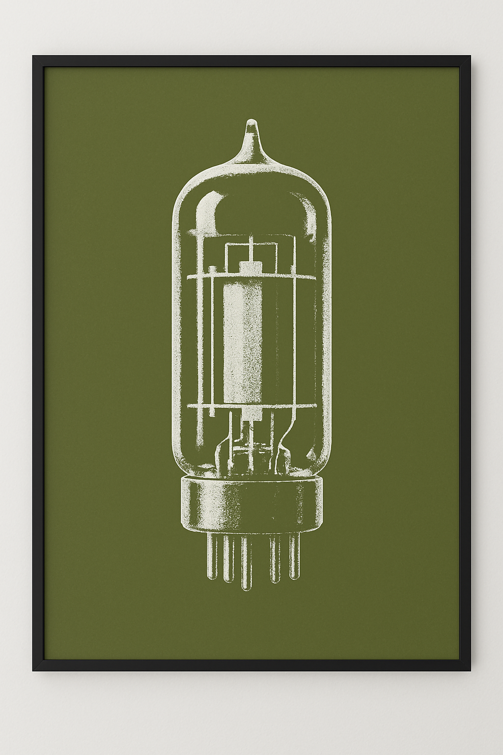 Valve - Army Green Art Print