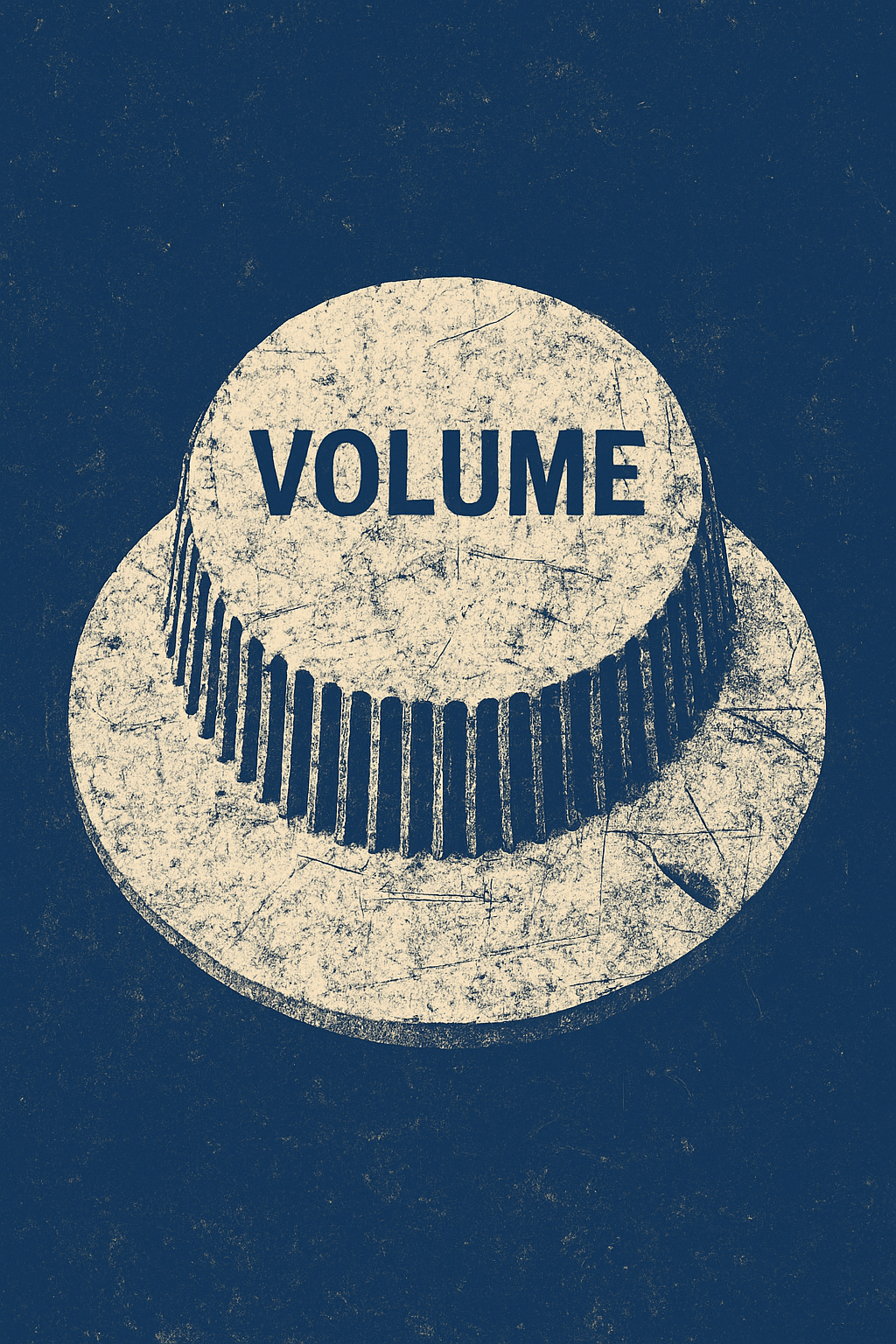 Volume - Blue Art Print