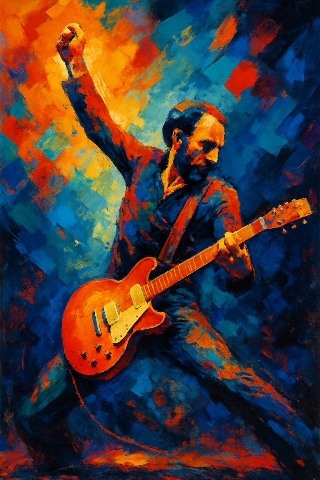 The Rocker - Abstract Art Print