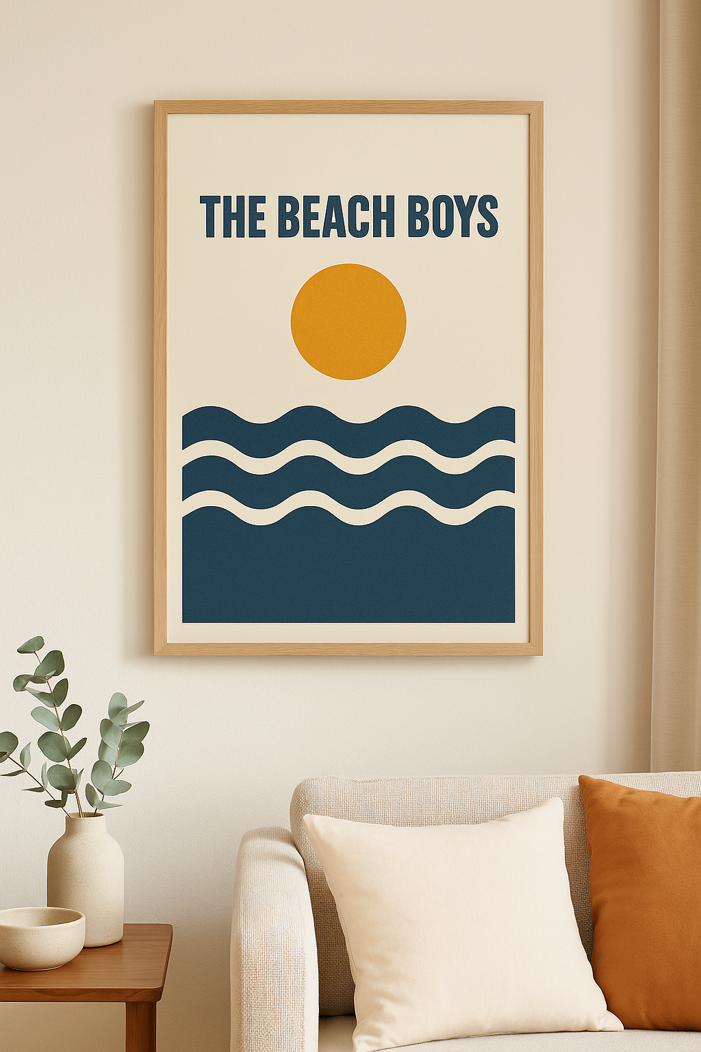 The Beach Boys - Minimalist Art Print