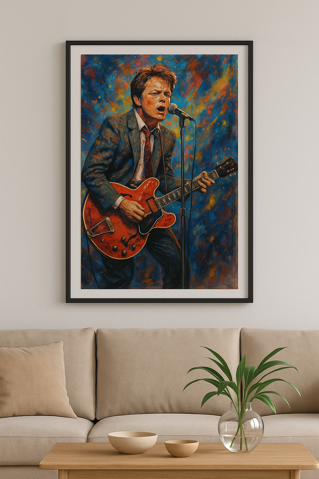 「お子様もきっと気に入るはず」 - 抽象画アートプリント