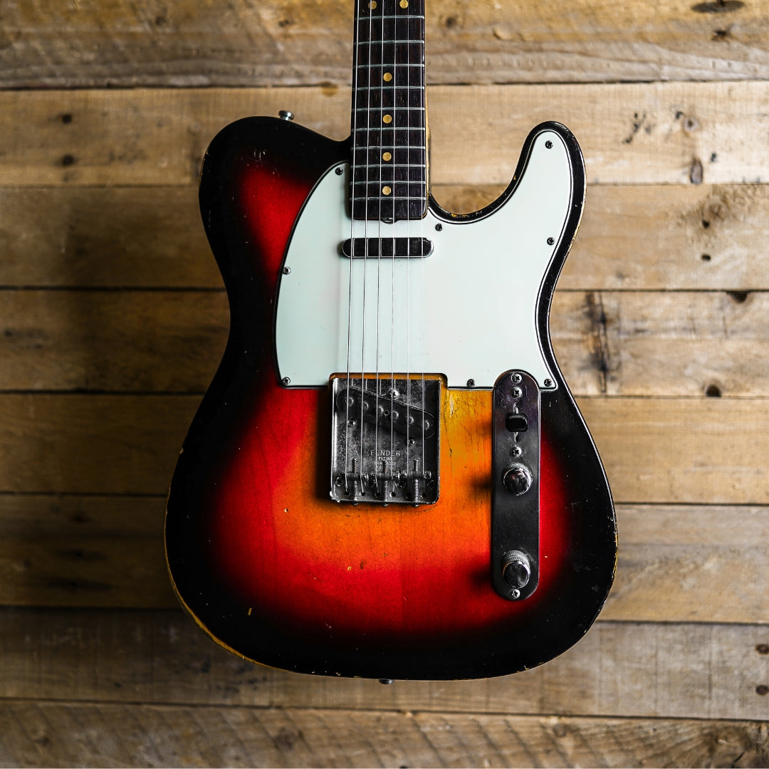 1964 Fender Telecaster In 3-Tone Sunburst