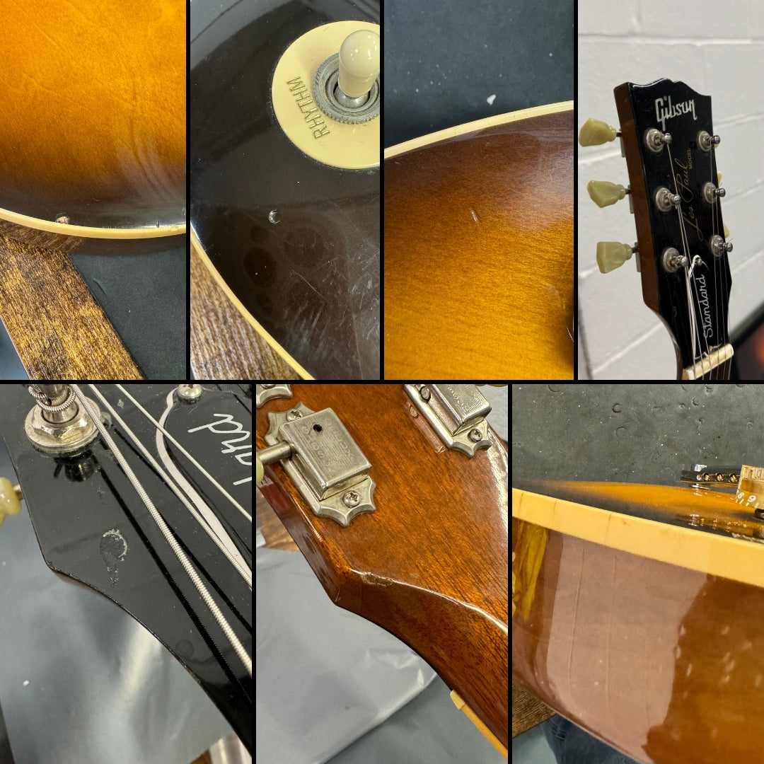 1992 Gibson Les Paul Standard in Vintage Sunburst – Fat Bottom Guitars