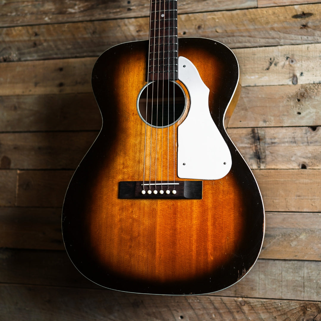 1960s Harmony Silvertone H-621 Baxendale Conversion