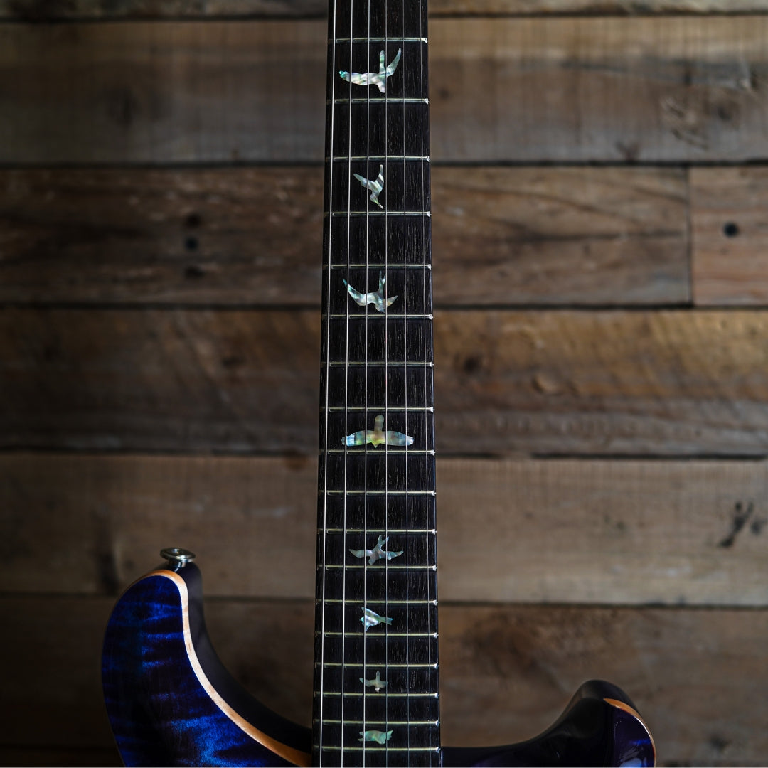 PRS 35th Anniversary Custom 24 in Violet Blue Burst – Fat Bottom
