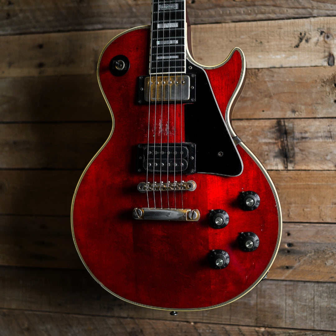 1974 Gibson 20th Anniversary Les Paul Custom in Wine Red