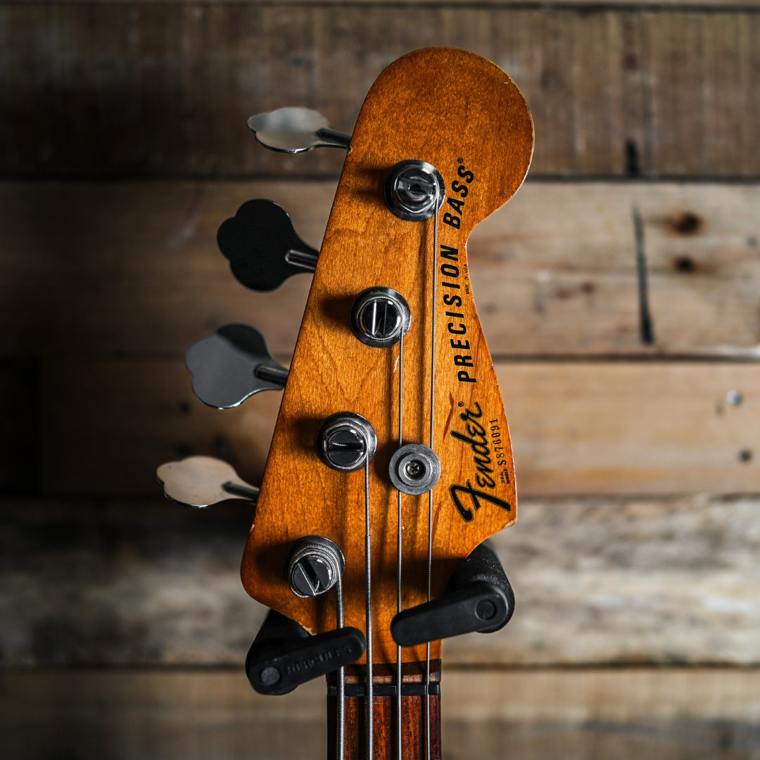 1978 Fender Fretless Precision Bass in Natural