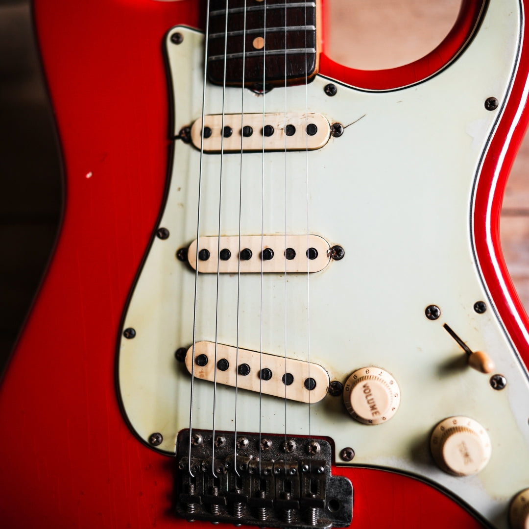 1963 Fender Stratocaster in Fiesta Red