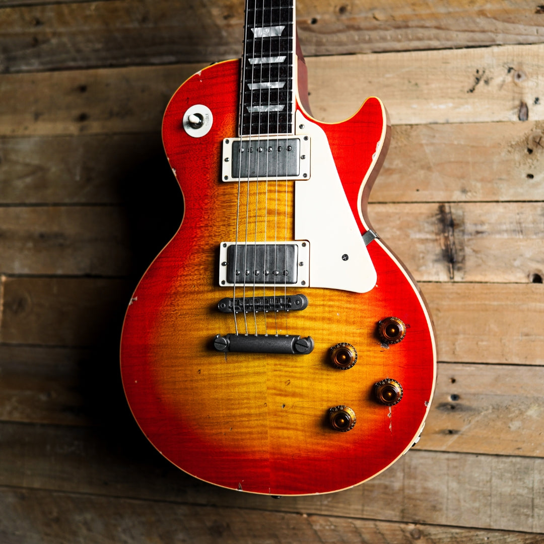 Gibson Les Paul Standard Nash Conversion in Heritage Cherry Sunburst