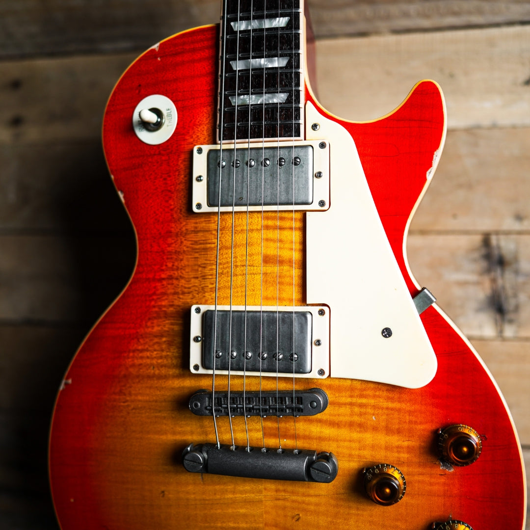 Gibson Les Paul Standard Nash Conversion in Heritage Cherry Sunburst