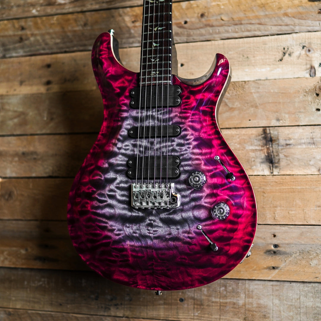 PRS 513 10 Top Quilt in Charcoal Purpleburst