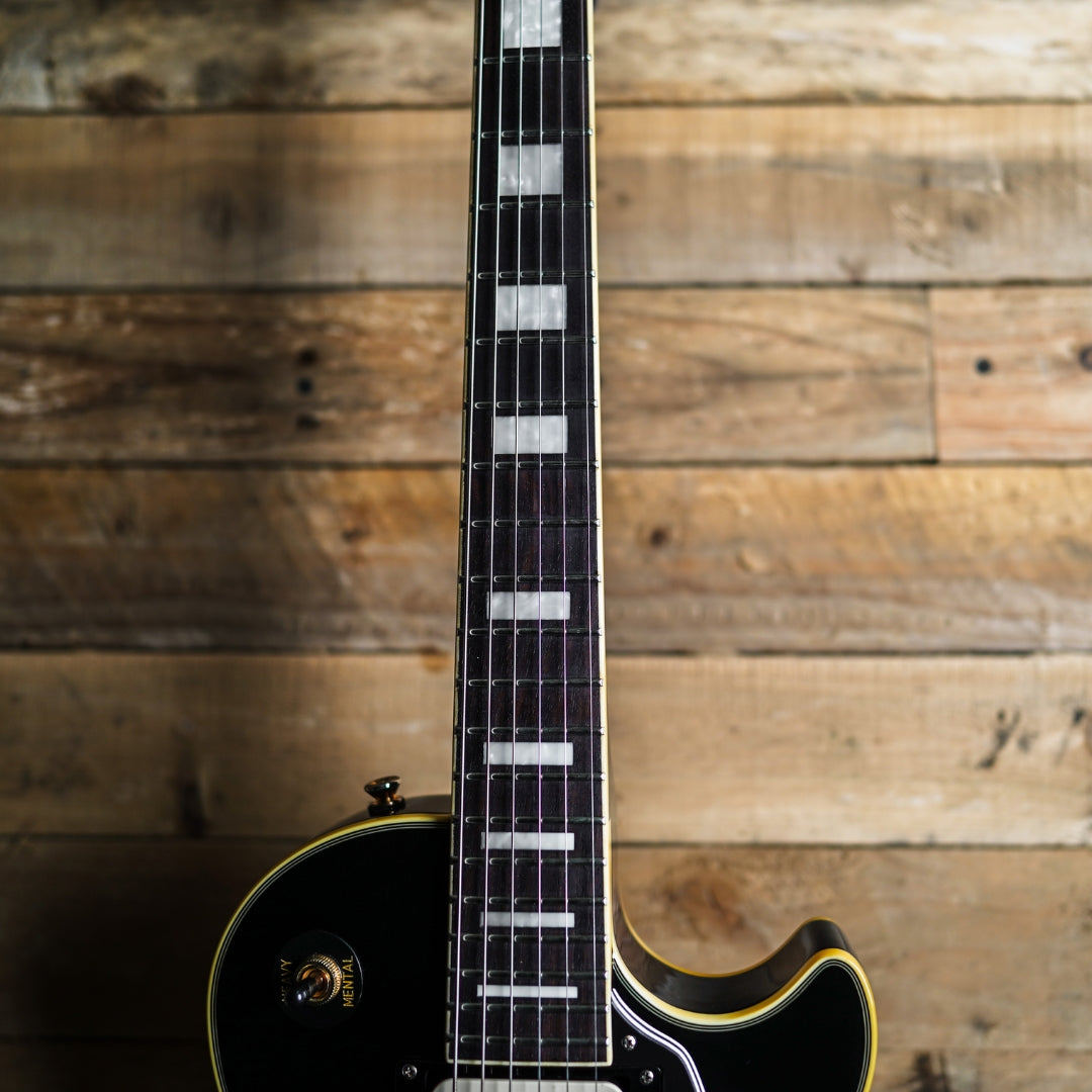 Epiphone Les Paul Custom Pro in Ebony with EMG Jim Root Pickups
