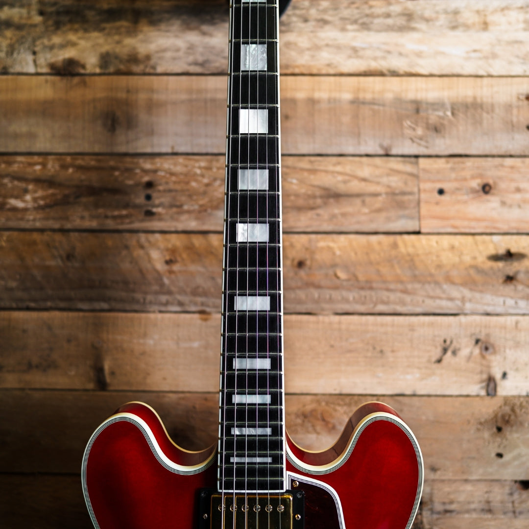 2005 Gibson Lucille BB King Signature in Cherry – Fat Bottom Guitars