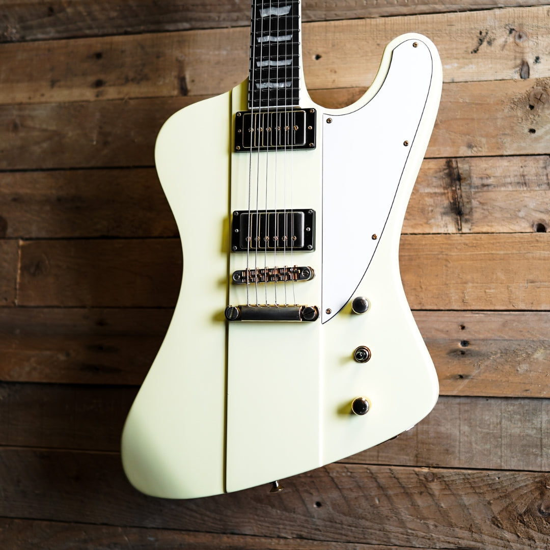 ESP LTD デラックス Phoenix-1000 ヴィンテージホワイト – Fat Bottom