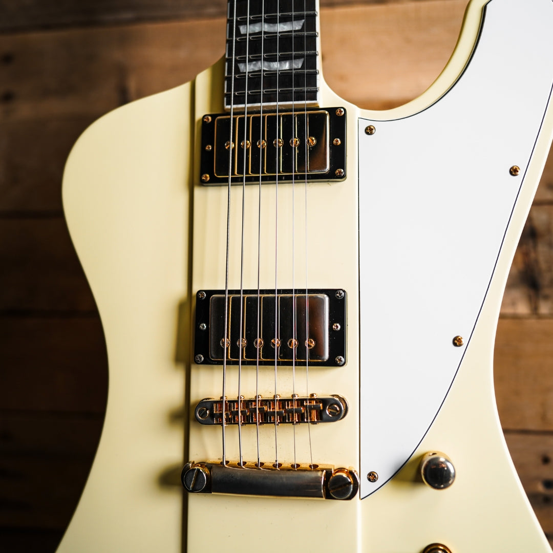 ESP LTD デラックス Phoenix-1000 ヴィンテージホワイト – Fat Bottom